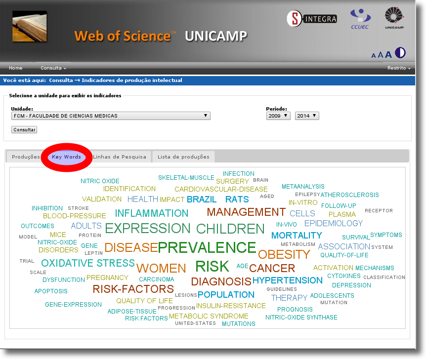 Web of Science Unicamp